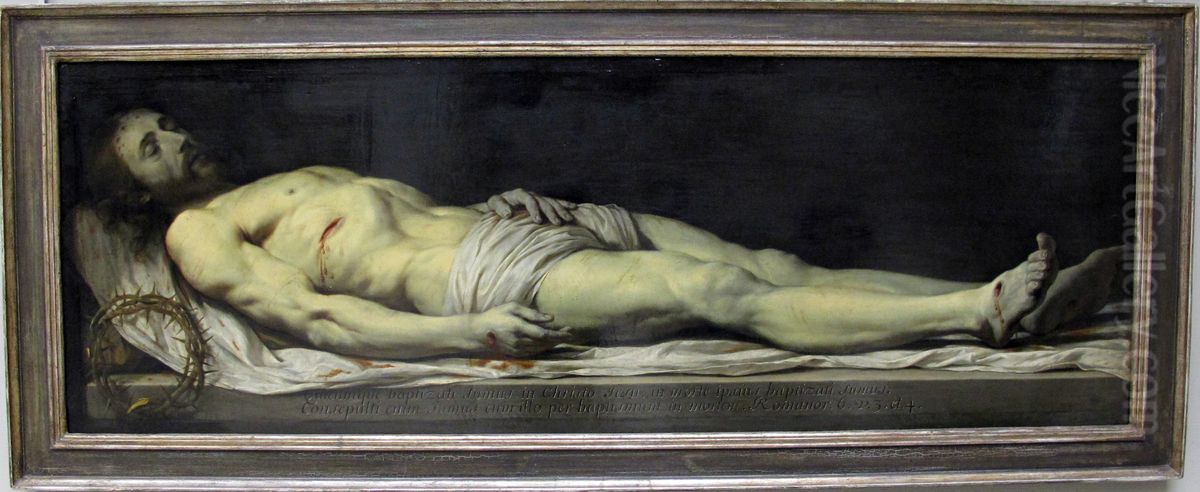 Dead Christ Oil Painting by Philippe de Champaigne