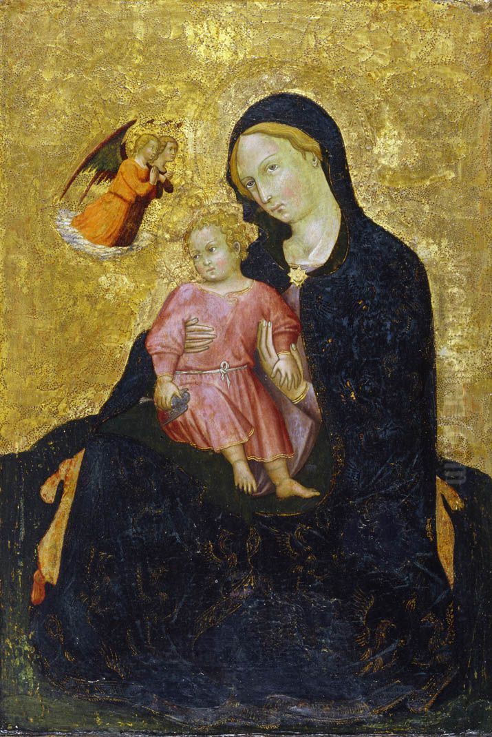 Vierge d'humilite Oil Painting by Andrea Di Bartolo