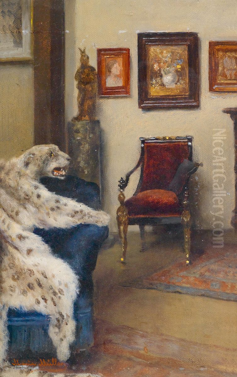 Atelierinterieur Marie Muller in der Wiener Akademie Oil Painting by Marie Muller Atelierinterieur Marie Muller in der Wiener Akademie Oil Painting by Marie Muller