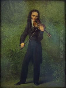 The violinist Niccolo Paganini