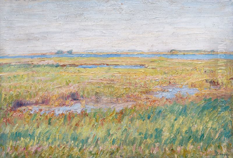 Blick uber Sylt Oil Painting by Robert Breyer