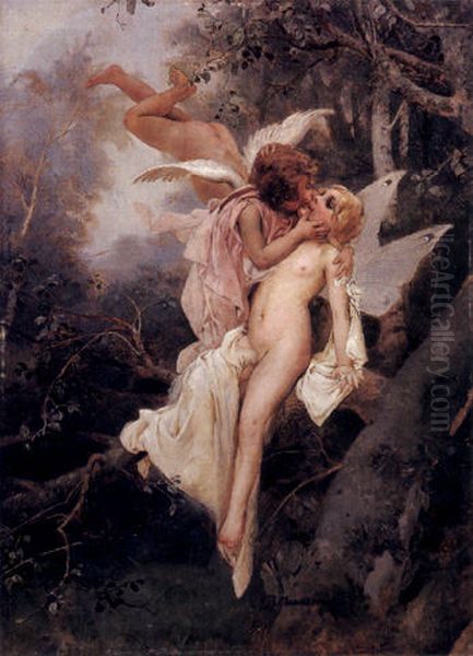 Polibeni Oil Painting by Josef Mandl