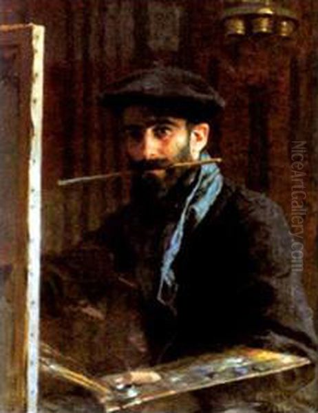 Portrait Oil Painting by Nasreddine Dinet