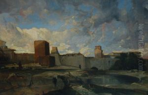 Les remparts d'Aigues-Mortes.