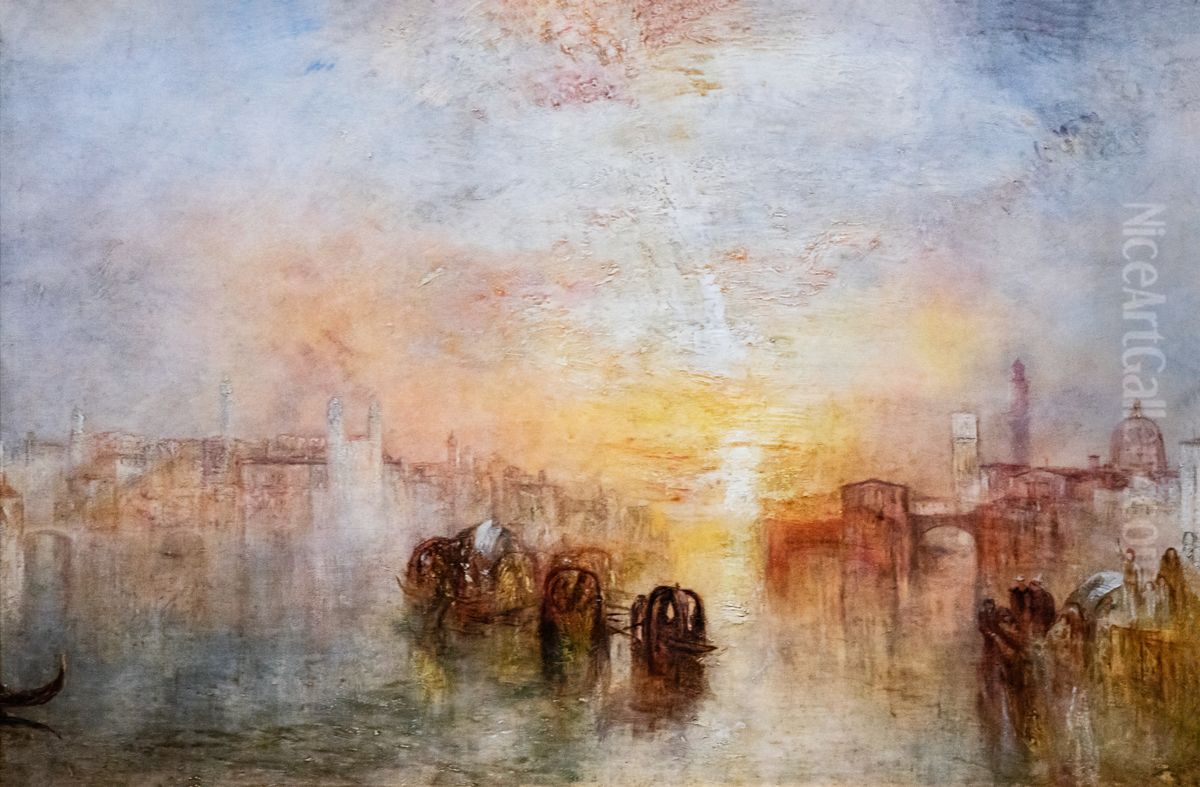 Going to the Ball (San Martino) Oil Painting by J. M. W. Turner