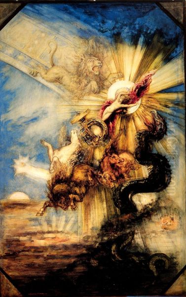 Phaeton Oil Painting by Gustave Moreau