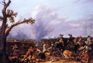 Gustavus Adolphus in the Battle of Lutzen on November 6, 1632 Gustavus Adolphus in the Battle of Lutzen on November 6, 1632