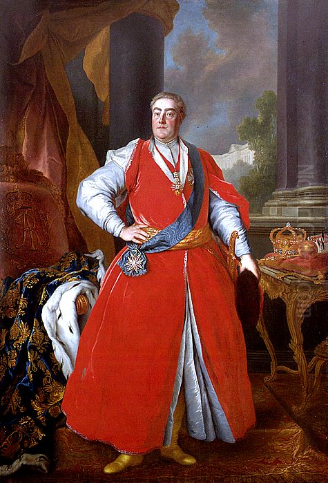 Portrait ofAugust III the Saxonin Polish costume Oil Painting by Louis de Silvestre