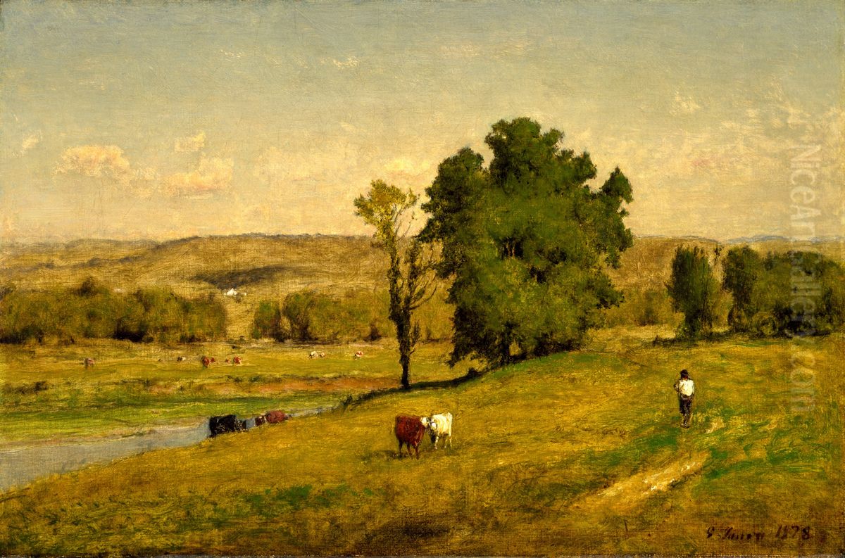 Landscape Oil Painting by George Inness