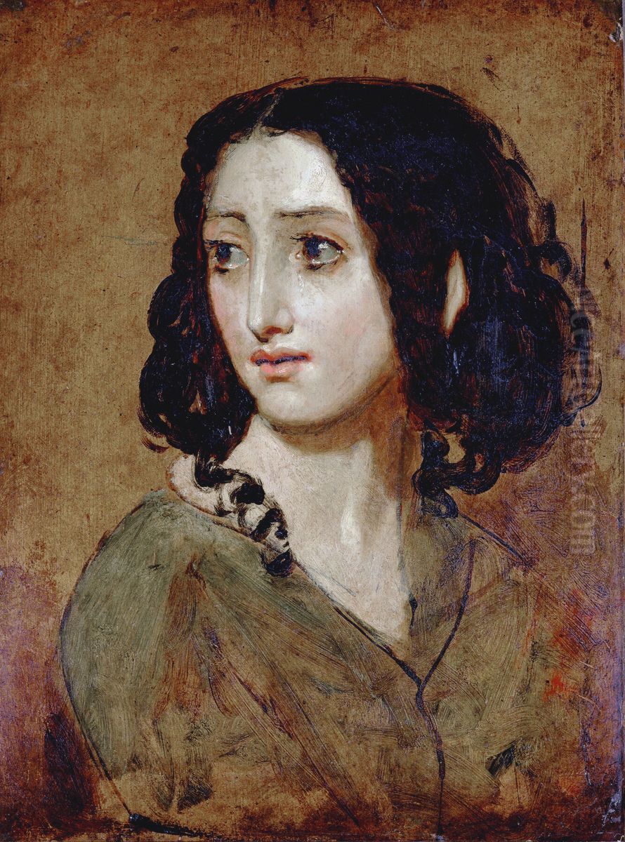 Rachel Felix(1821 - 1858) Oil Painting by William Etty