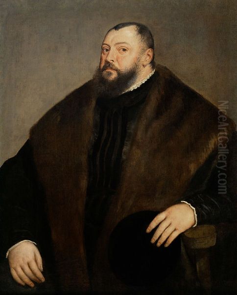 Kurfurst Johann Friedrich von Sachsen Oil Painting by Titian