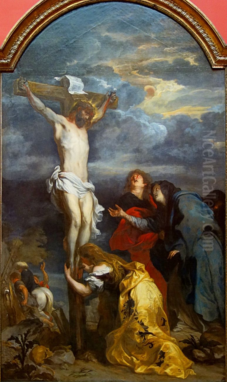 Crucifixion Oil Painting by Sir Anthony Van Dyck