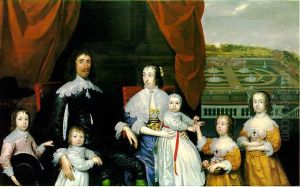 Portrait of (Baron) Arthur Capel and his family