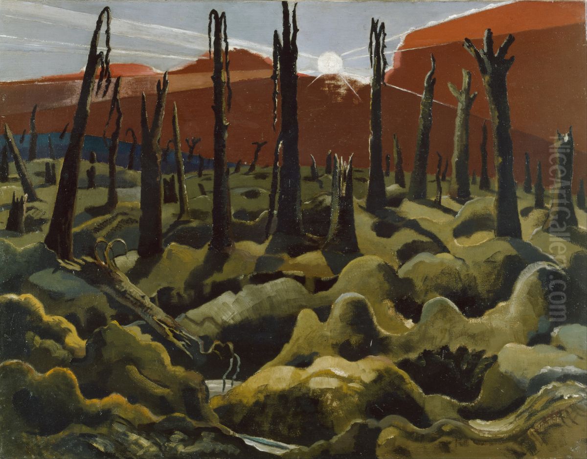 We are Making a New World Oil Painting by Paul Nash