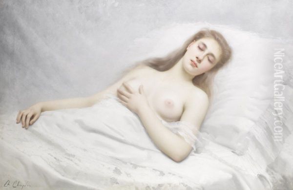 Daydream Oil Painting by Charles Joshua Chaplin