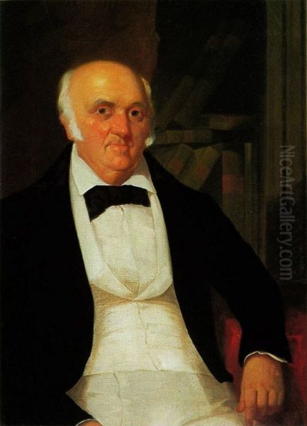 Portrait of Stephen Reynolds (1782-1857) by Oil Painting by John Mix Stanley