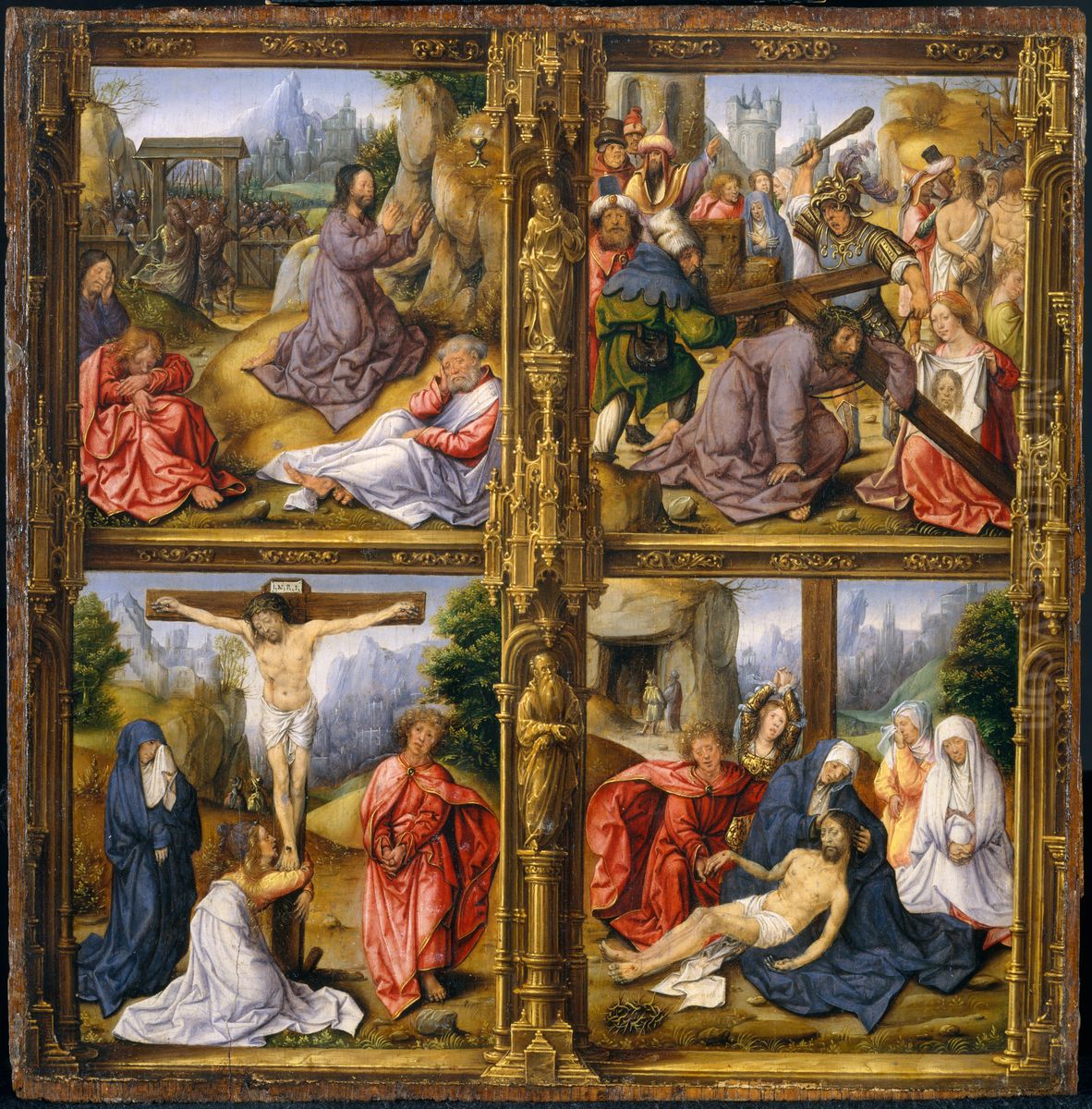 Four Scenes from the Passion Oil Painting by Orley, Bernard van