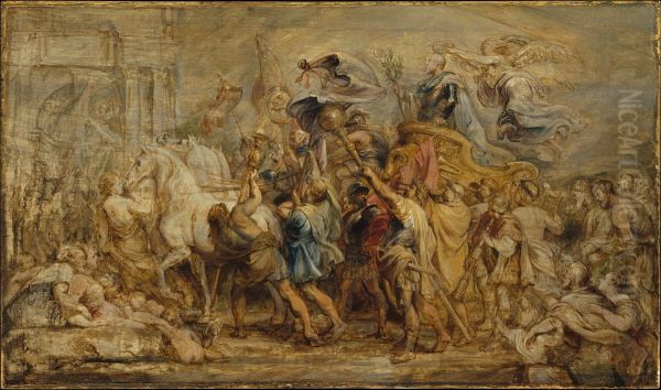 The Triumph of Henry IV Oil Painting by Peter Paul Rubens