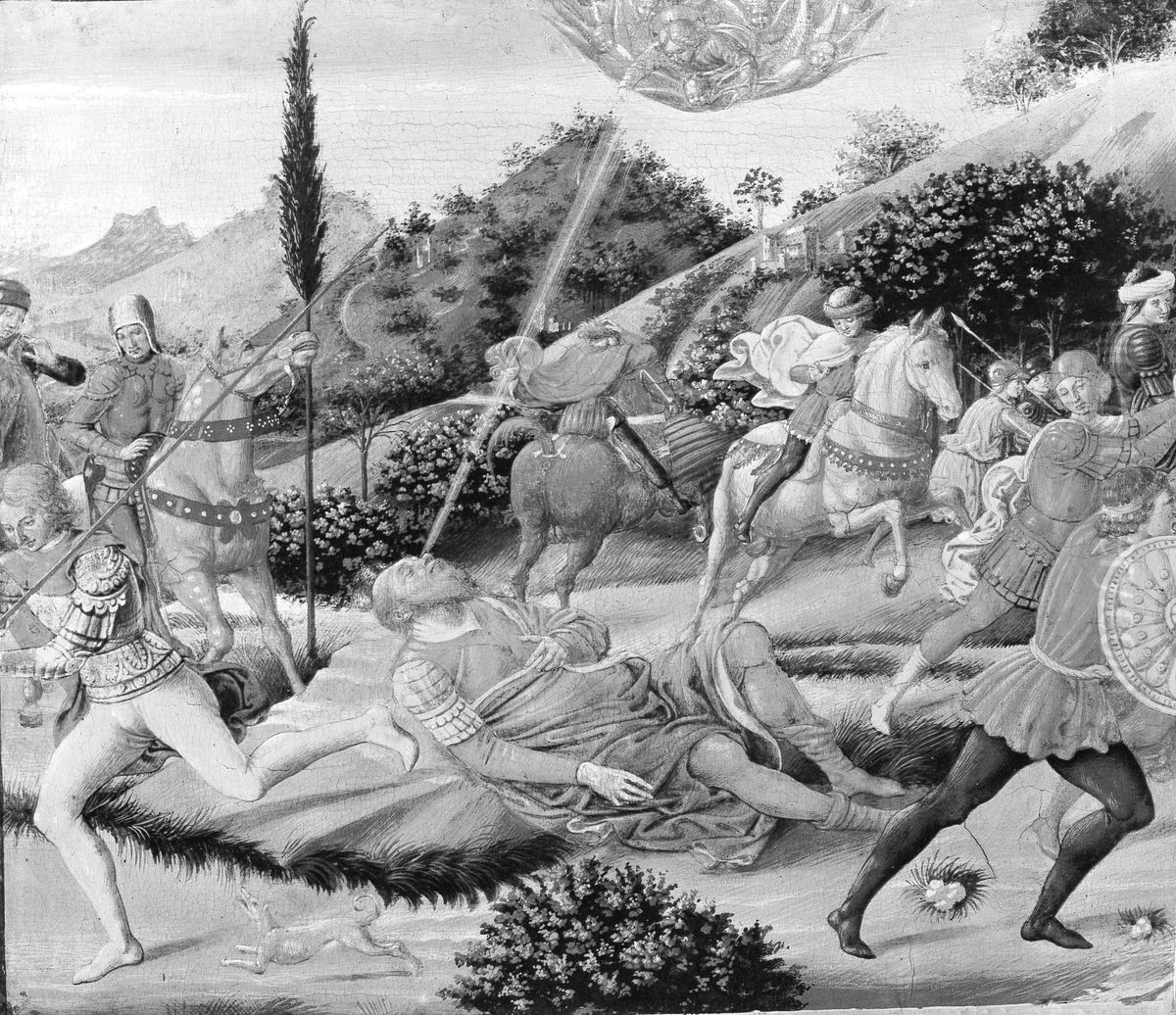 The Conversion of Saint Paul Oil Painting by Benozzo Gozzoli