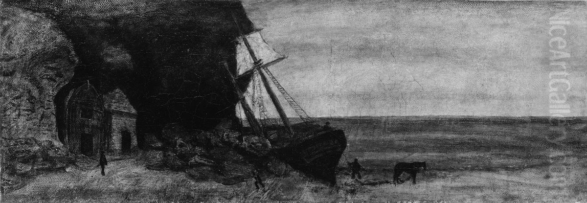 The Smugglers' Cove Oil Painting by Albert Pinkham Ryder