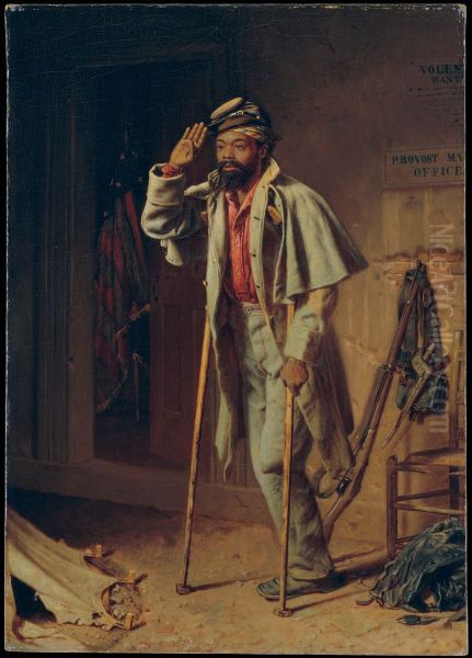 The Veteran Oil Painting by Thomas Waterman Wood