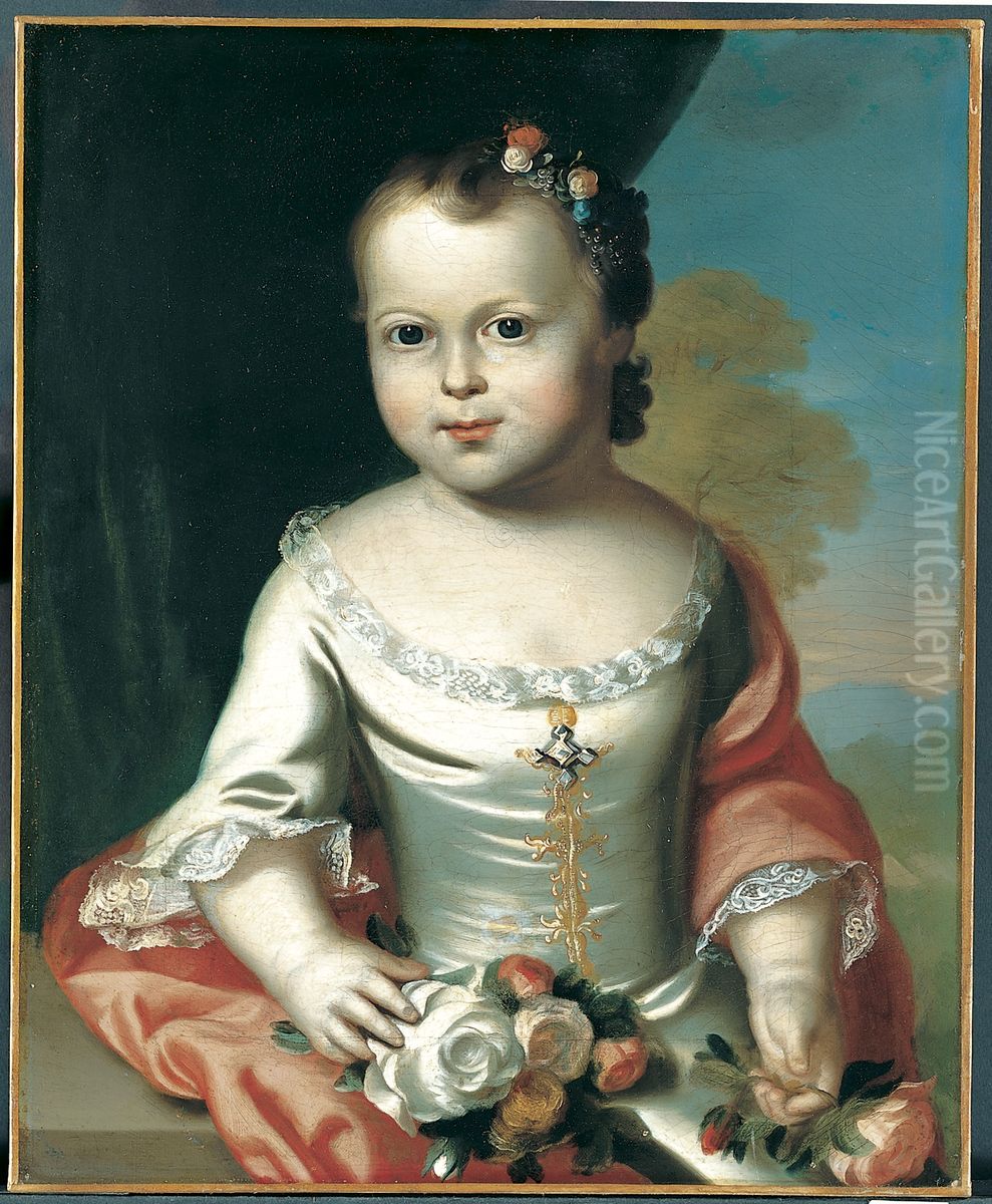 Elizabeth Greenleaf Oil Painting by John Singleton Copley
