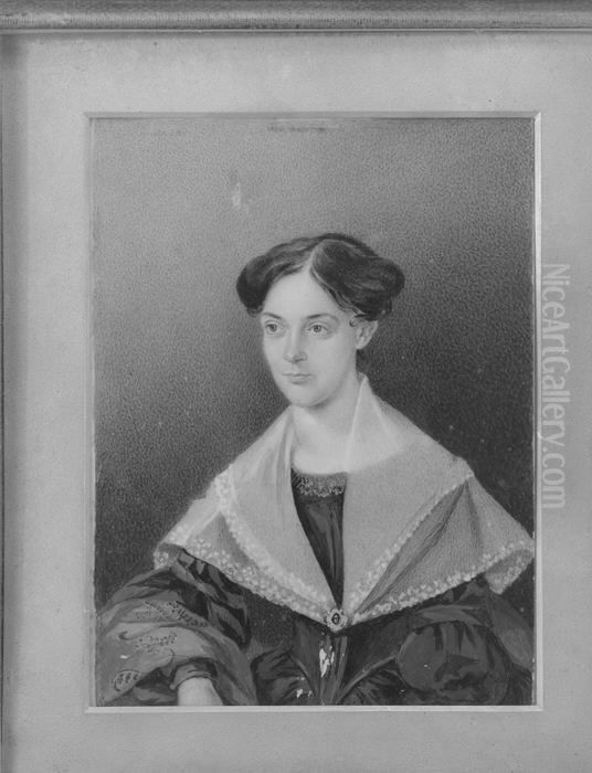 Aunt Rhoda Oil Painting by Charles C. Ingham