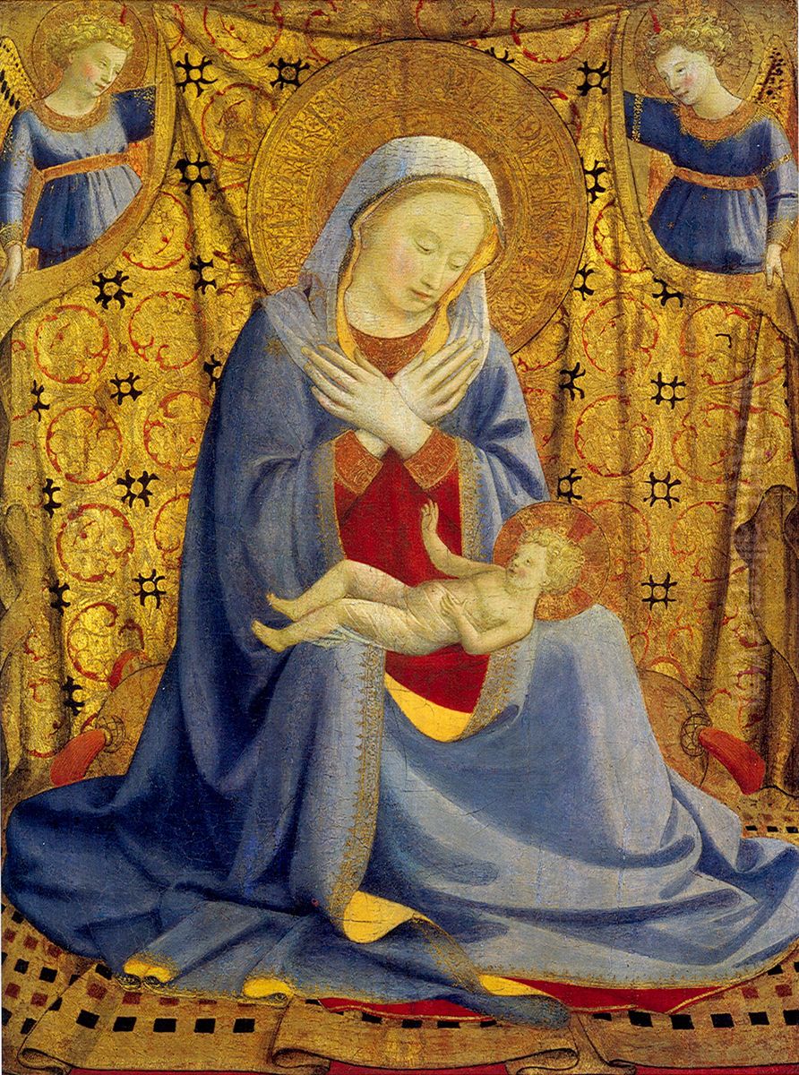 The Madonna of Humility Oil Painting by Fra Angelico