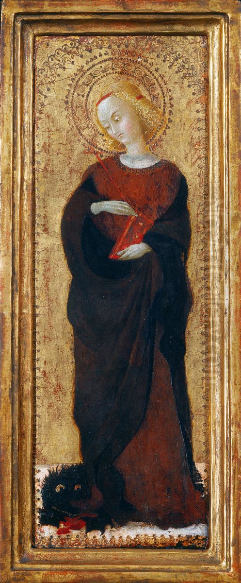 Saint Margaret Oil Painting by Stefano di Giovanni