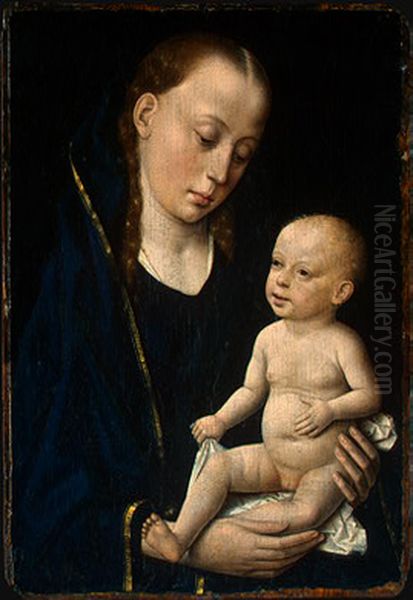 Madonna and Child Oil Painting by Dieric Bouts