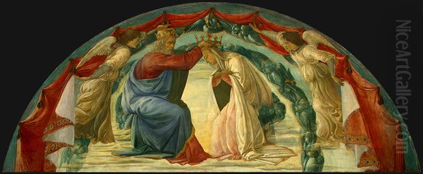 The Coronation of the Virgin Oil Painting by Filippino Lippi