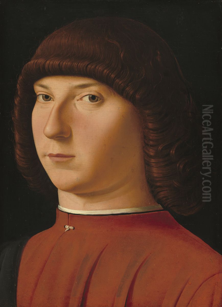 Portrait of a Young Man Oil Painting by Antonello da Messina