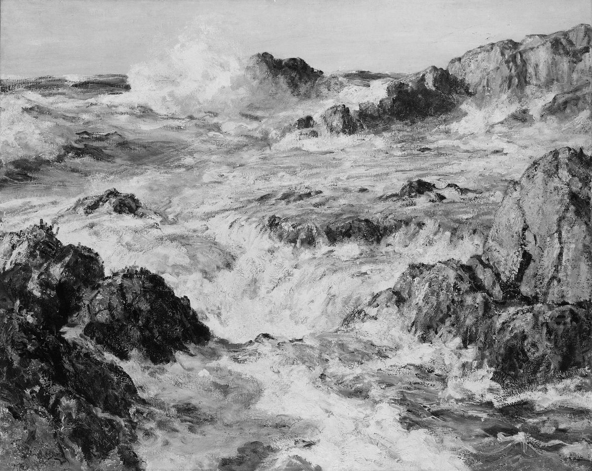 Yankee Point, Monterey Oil Painting by Howard Russell Butler