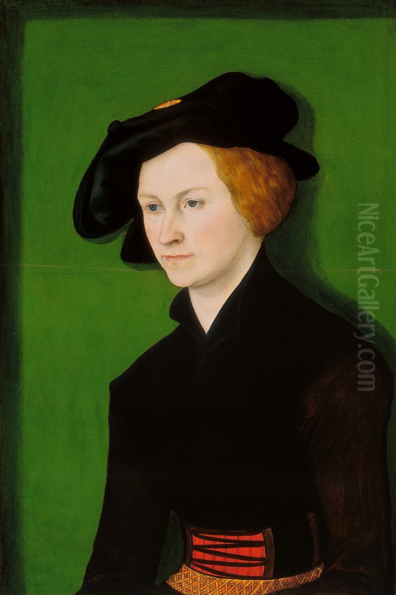 Portrait of a Woman Oil Painting by Lucas Cranach the Elder