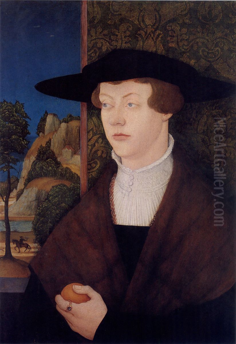 Hans Roth [obverse] Oil Painting by Bernhard Strigel