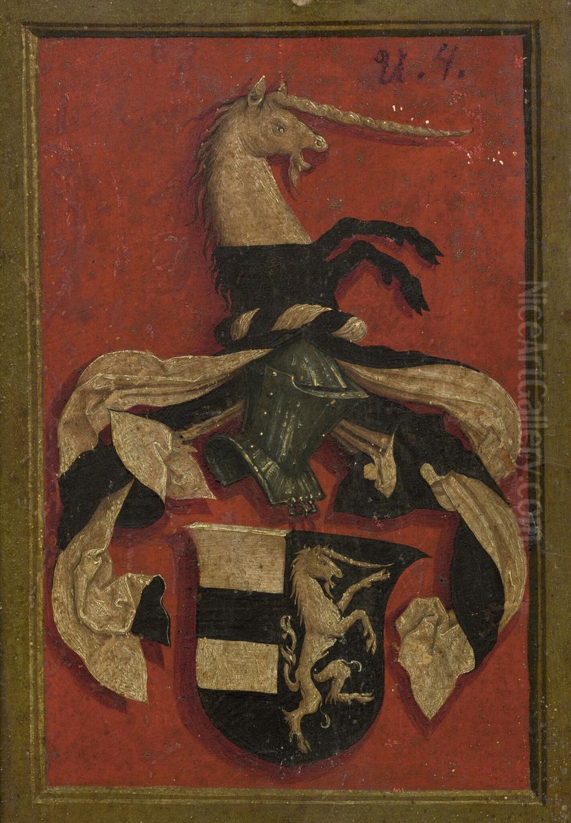 Hans Roth [reverse] Oil Painting by Bernhard Strigel