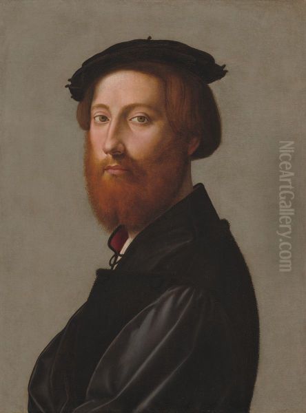 Leonardo de' Ginori Oil Painting by Giuliano Bugiardini
