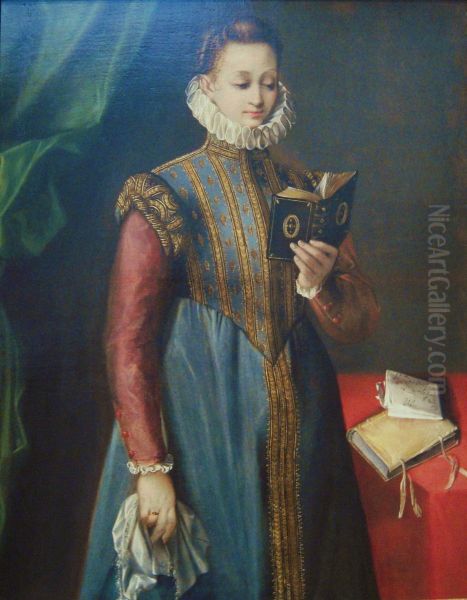 Quintilia Fischieri Oil Painting by Federico Barocci