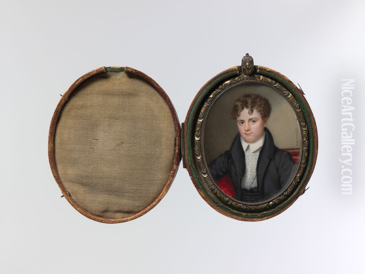 Joseph Stevens Buckminster Thacher Oil Painting by George Harvey