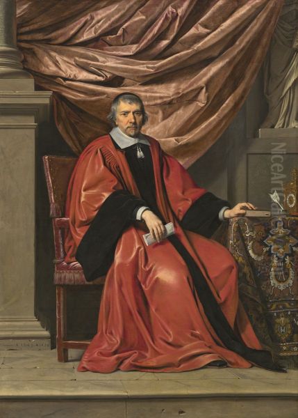 Omer Talon Oil Painting by Philippe de Champaigne