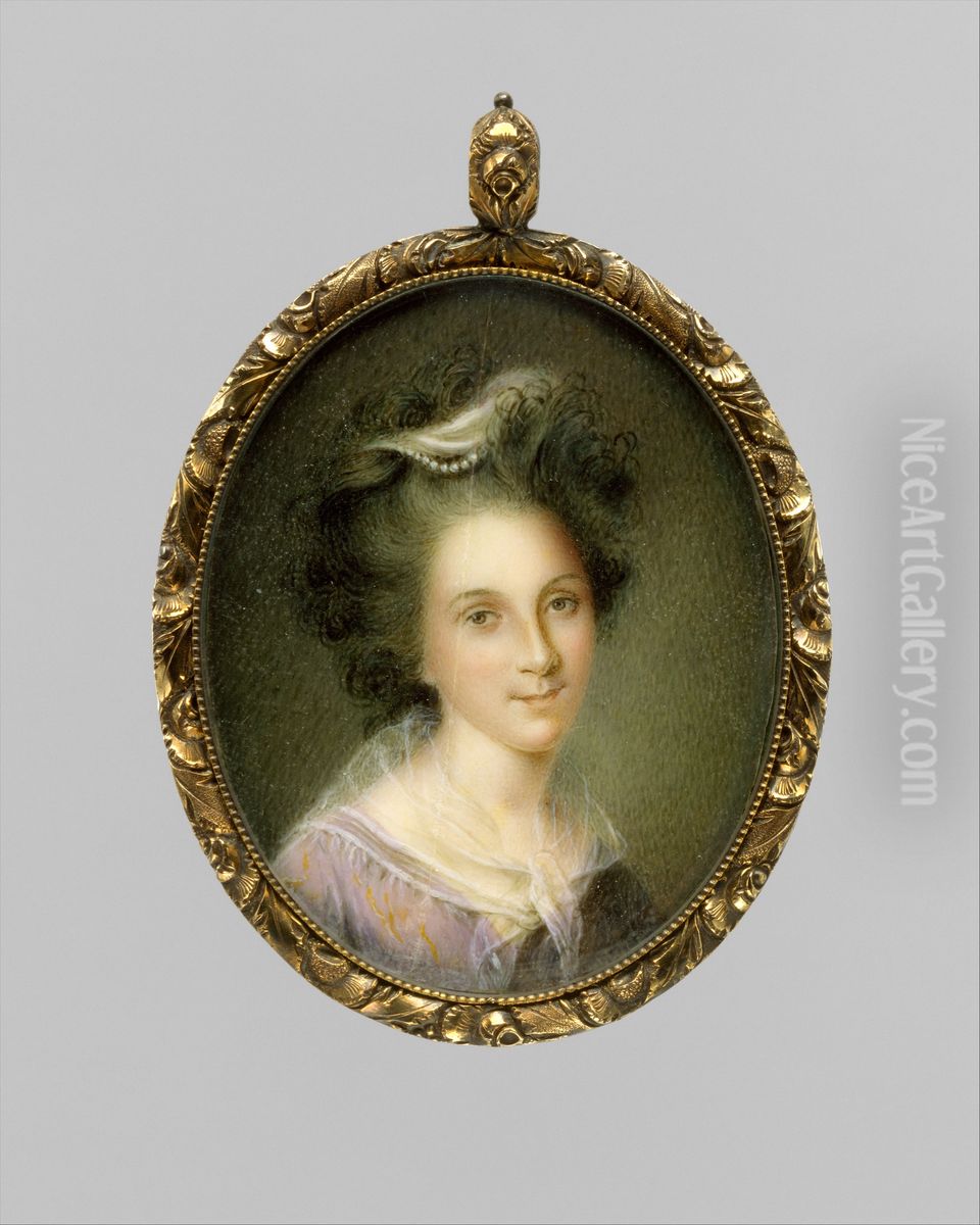 Mrs. Charles Willson Peale (Rachel Brewer) Oil Painting by Charles Willson Peale