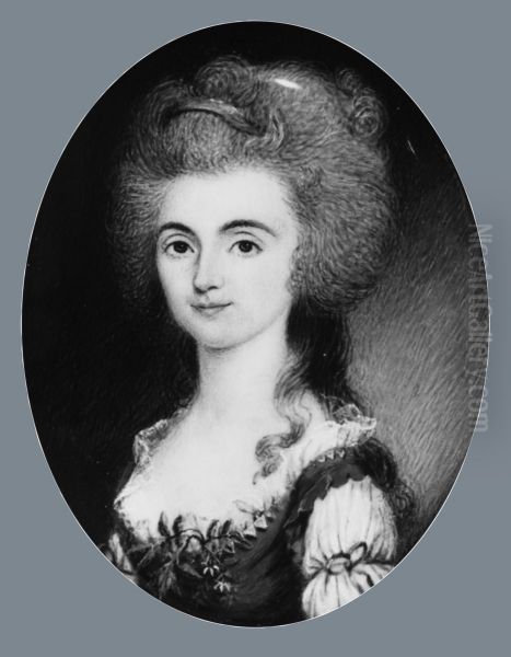 Portrait of a Lady Oil Painting by James Peale