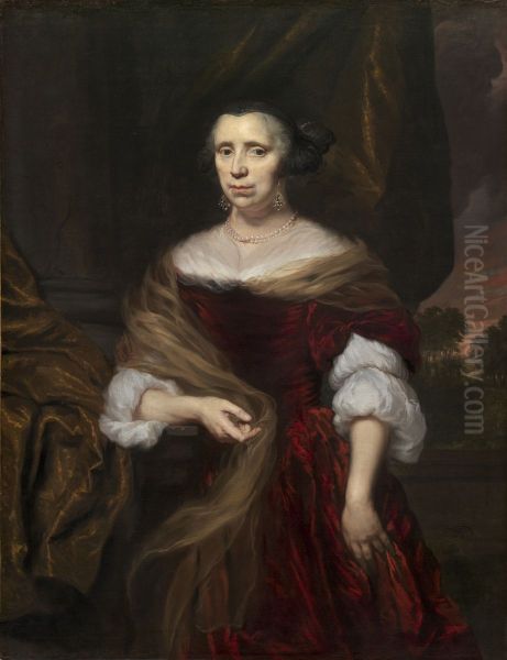 Portrait of a Lady Oil Painting by Nicolaes Maes