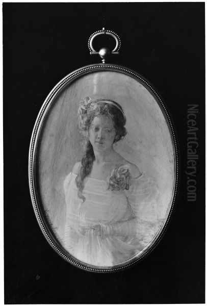 Bessie Moore Oil Painting by Virginia Richmond Reynolds