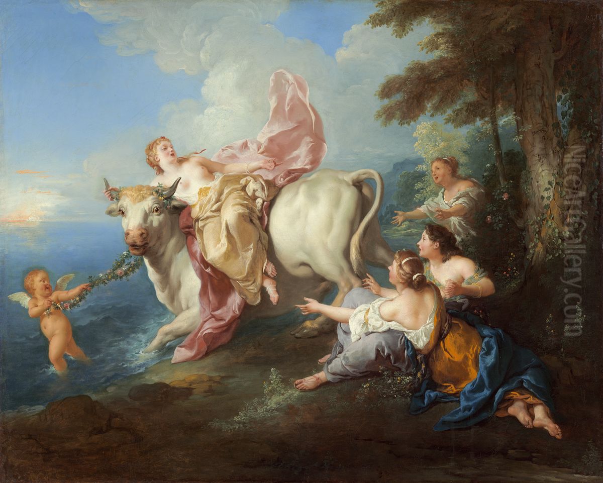 The Abduction of Europa Oil Painting by Jean-Francois de Troy