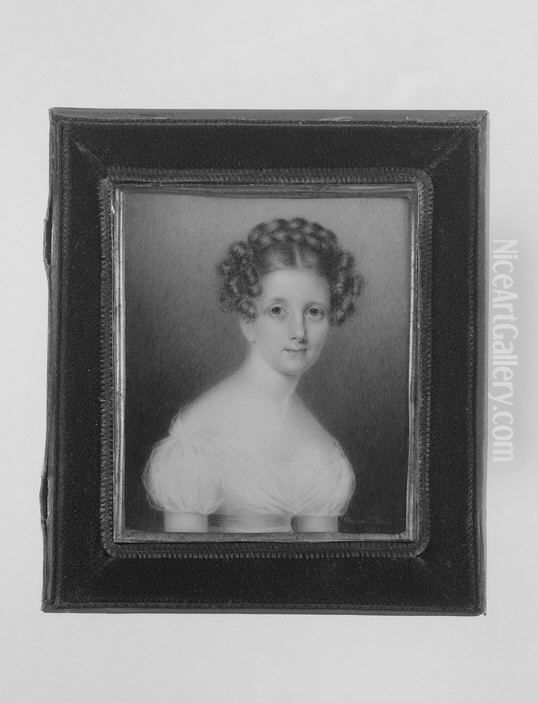 Mrs. John A. Brown (Grace Brown) Oil Painting by Anna Claypoole Peale
