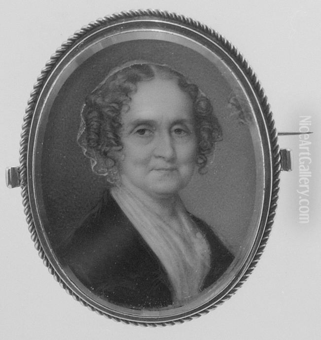 Portrait of a Lady Oil Painting by John Carlin