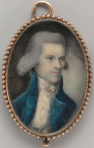 Portrait of a Gentleman Oil Painting by Nathaniel Hancock