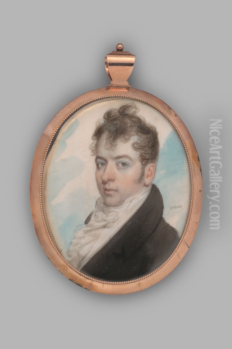Mr. Cook Oil Painting by John Wesley Jarvis