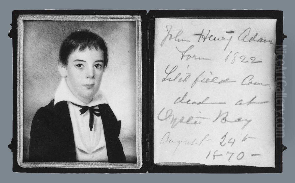 John Henry Adam Oil Painting by Anson Dickinson